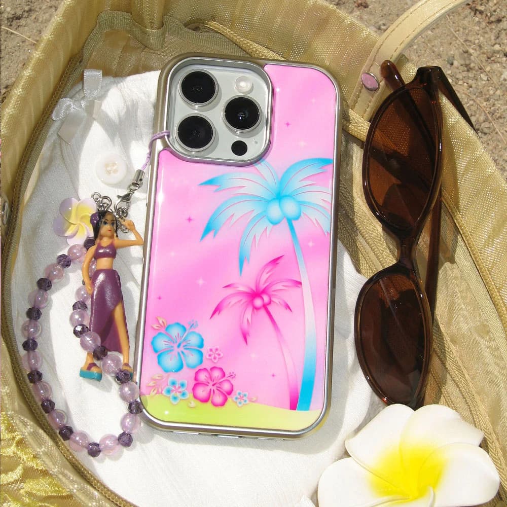 【MagSafe対応】 Pink Hawii Case