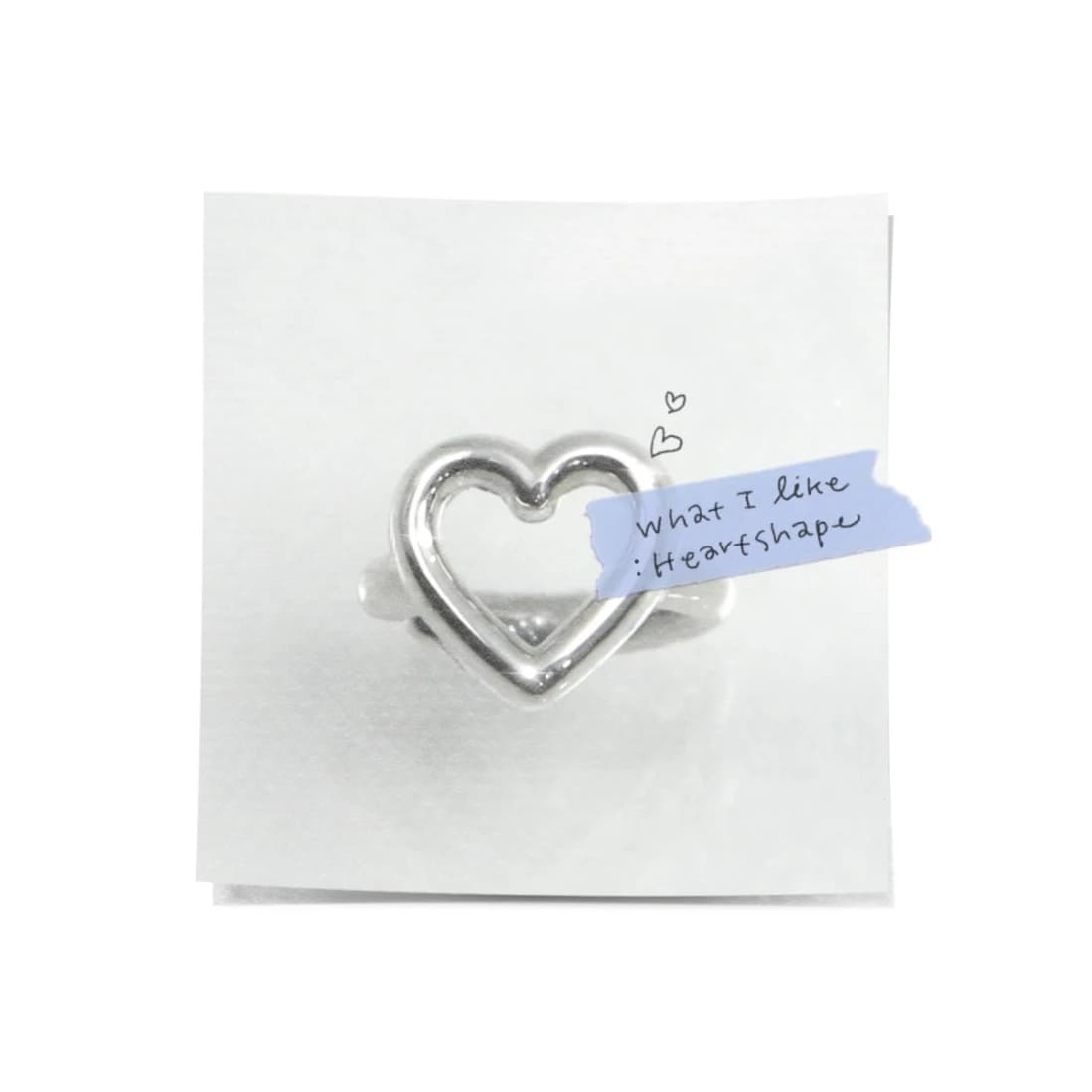 Sweet Heart Earcuff （透明な気持ち）