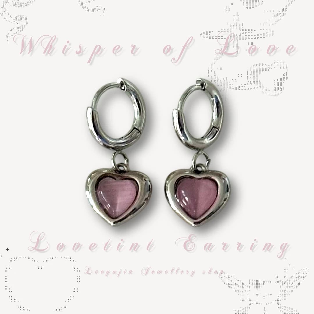 Love tint earring