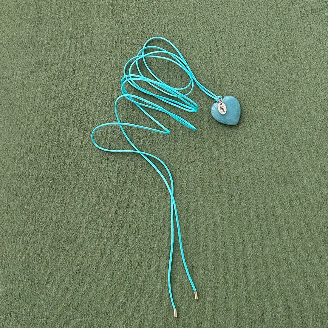 soda jam heart necklace (2 option)