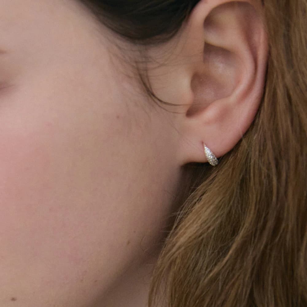 Mini Glow One-touch Earring