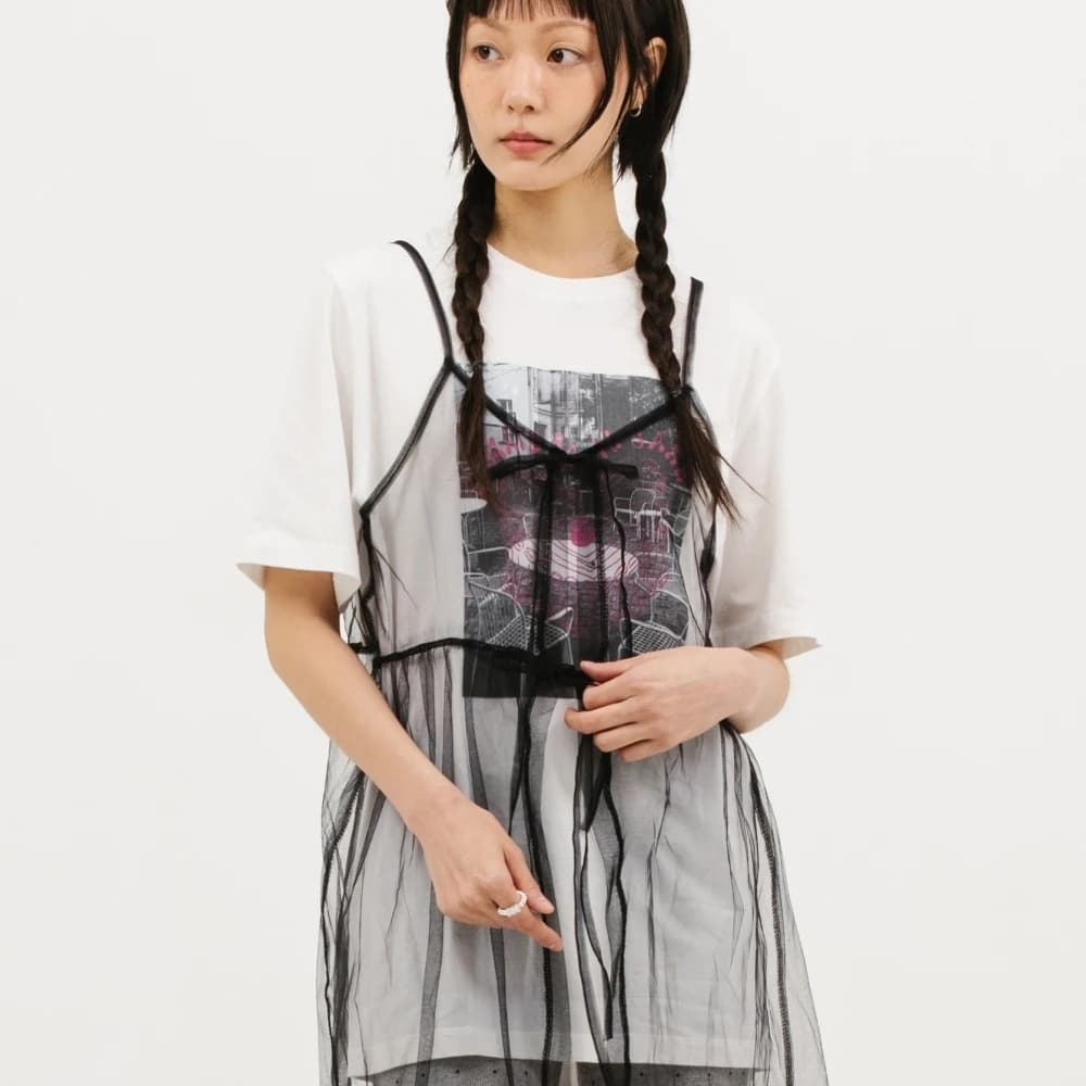 Terrace Pigment T-shirt_White