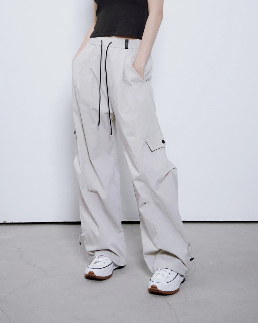 Asaring Wide Summer Cargo Pants - 2Color