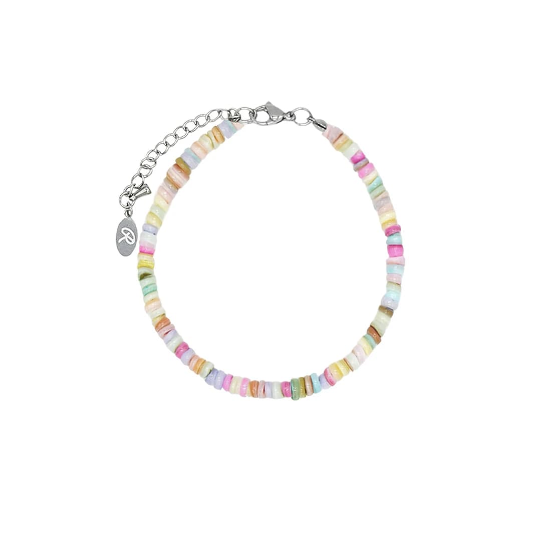 Cereal wood Bracelet [rainbow wood]