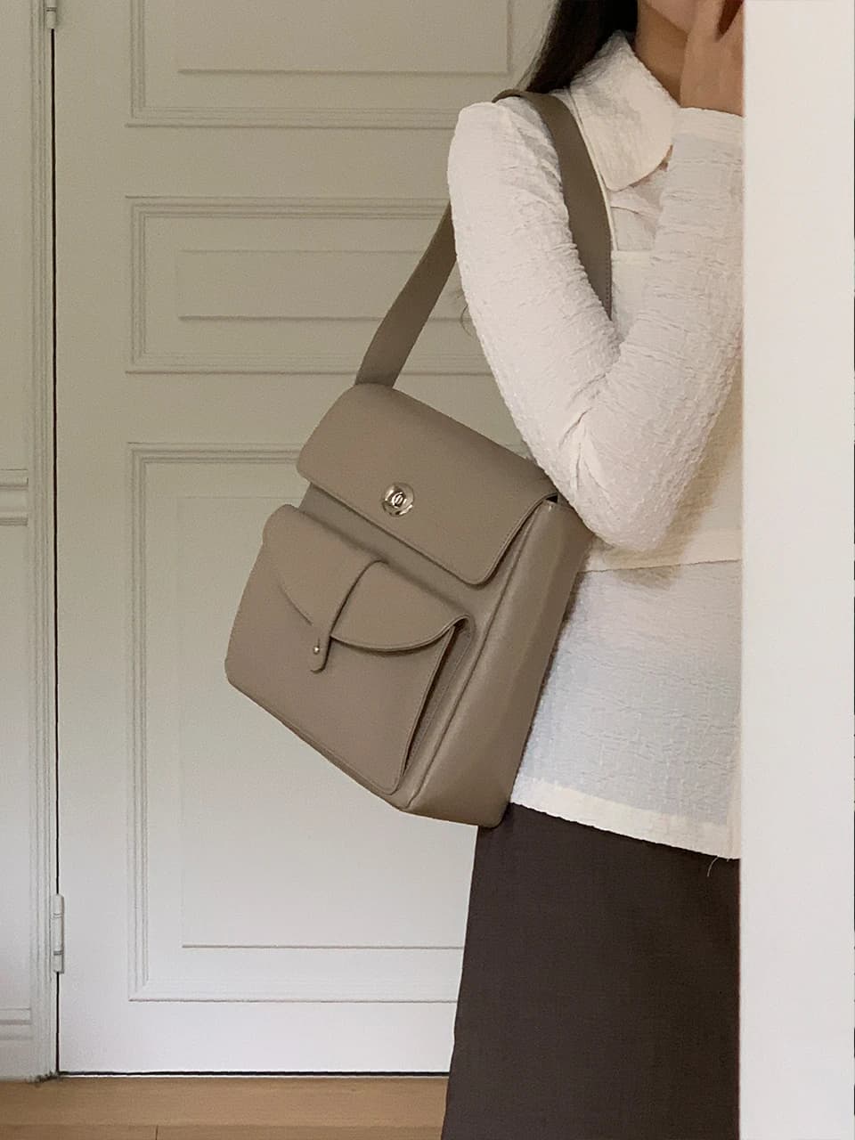 EMILY SHOULDER BAG (etoupe)