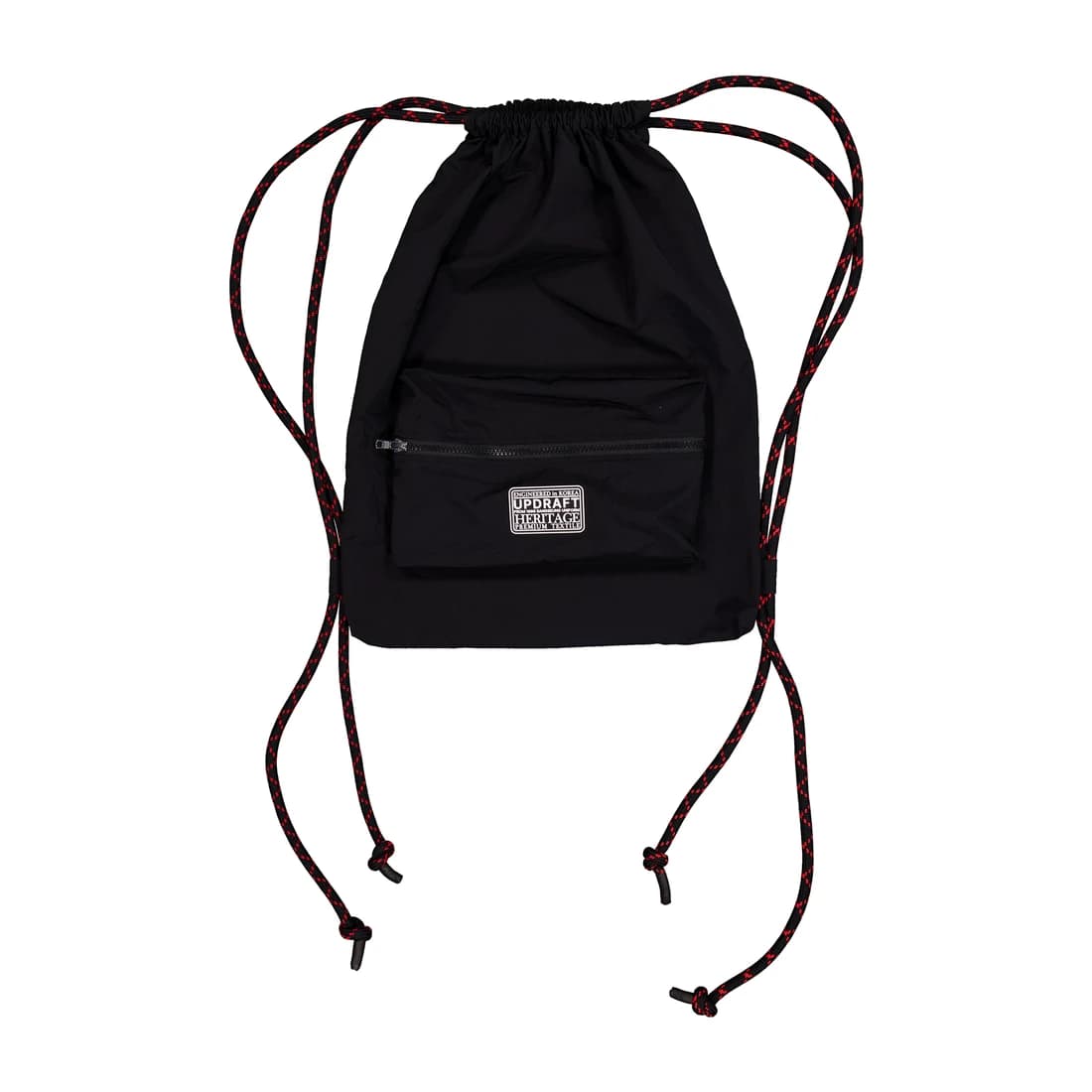 [UPDRAFT] LOGO PATCH NYLON BAG
