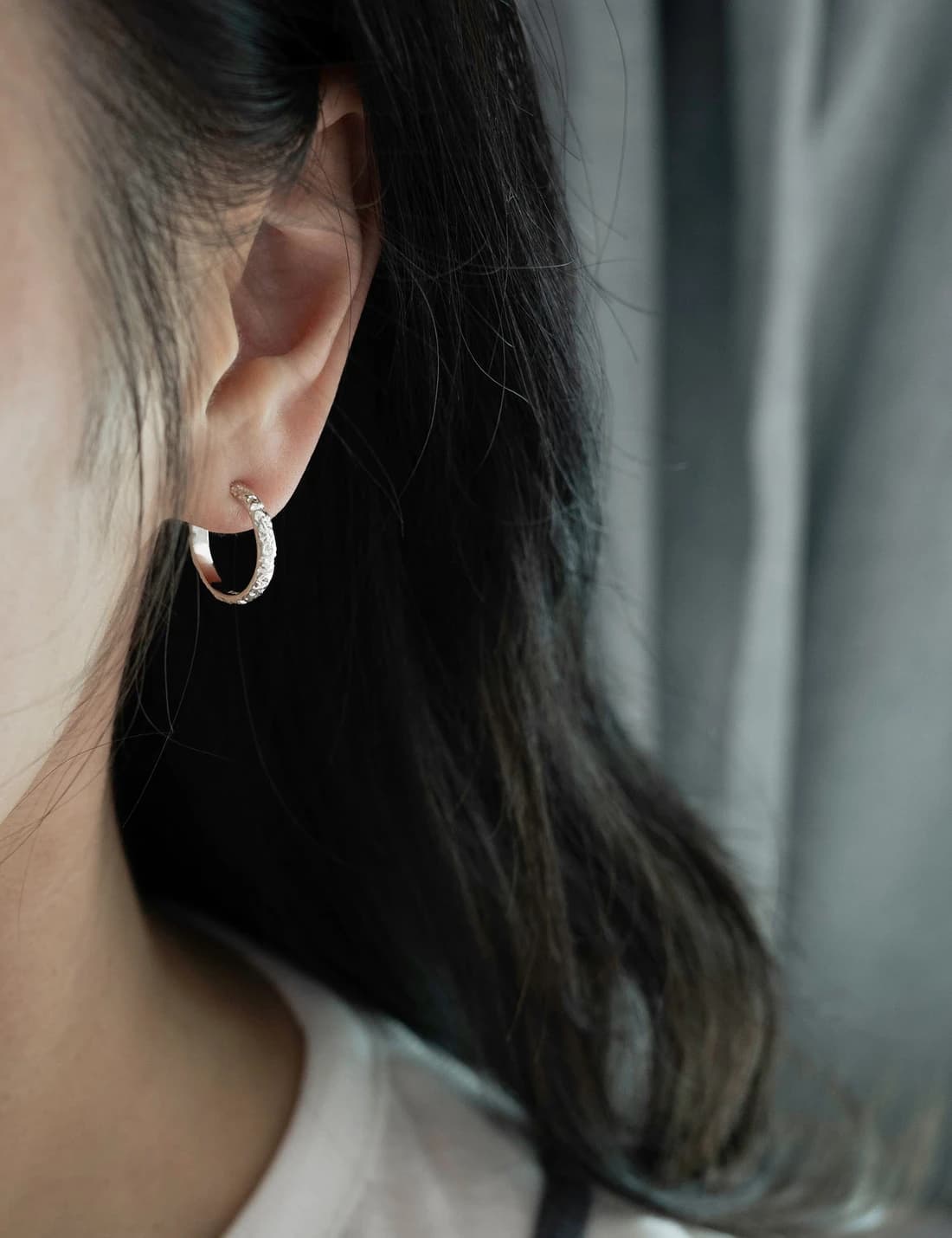 Glitter Line Earring