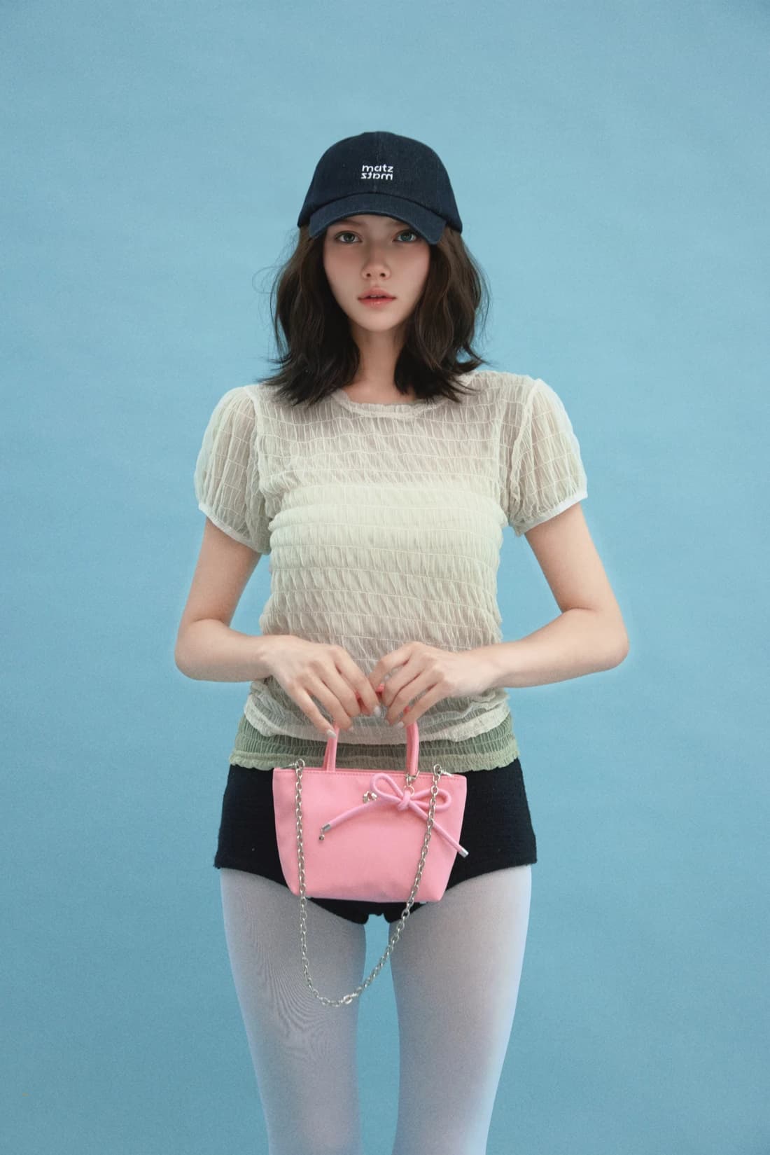 MATZ DENIM CAP BLACK