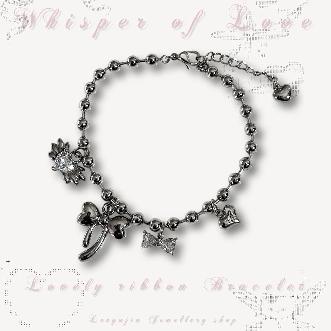 Lovely ribbon bracelet