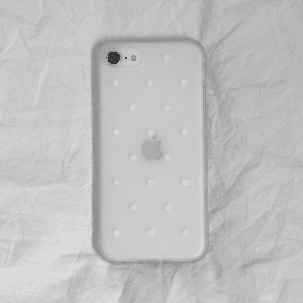 dot cat phone case