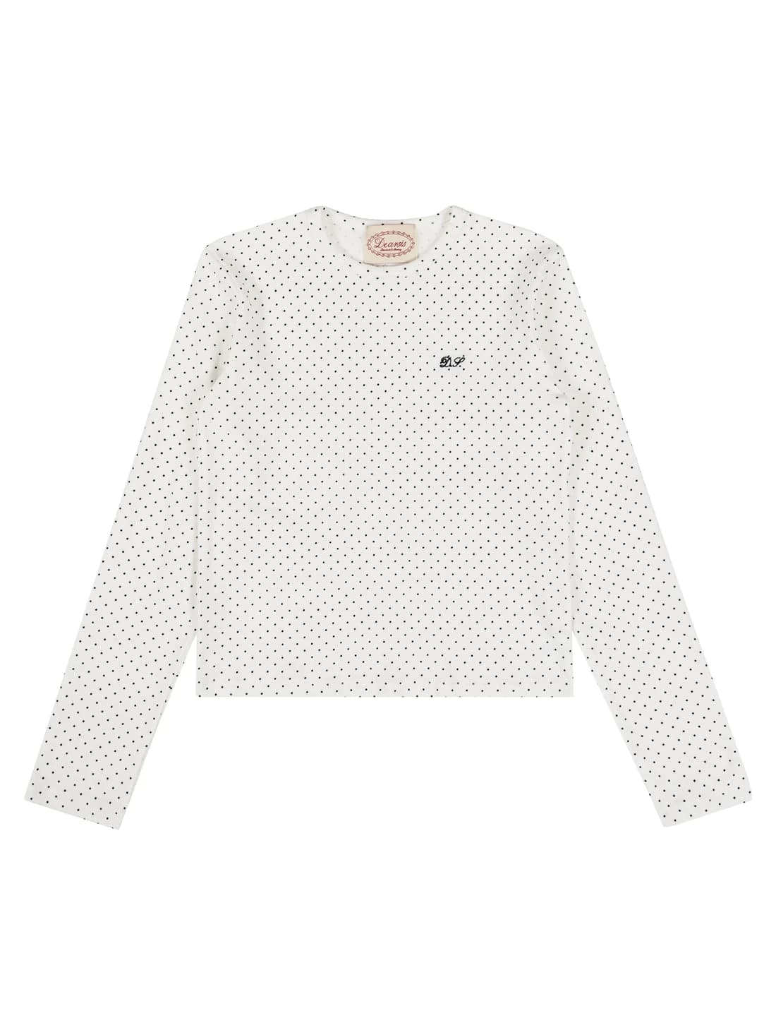 Dot long sleeve (Black dot)