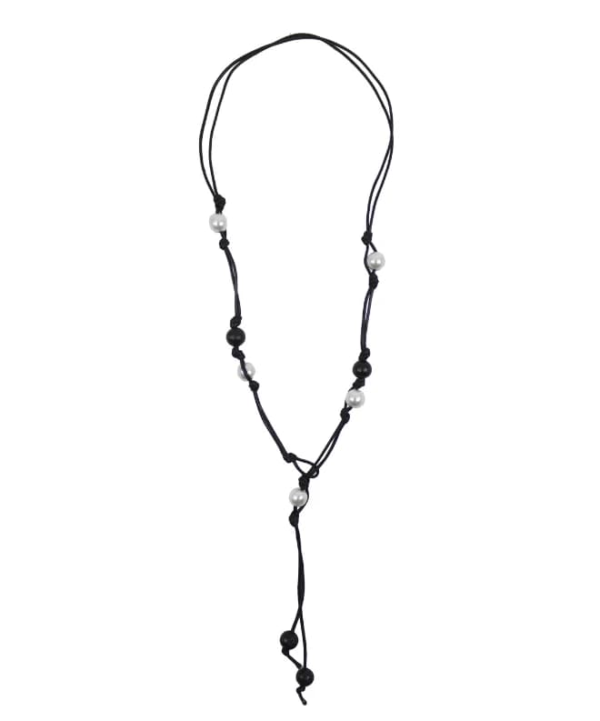 美愛桃源 pearl rope necklace