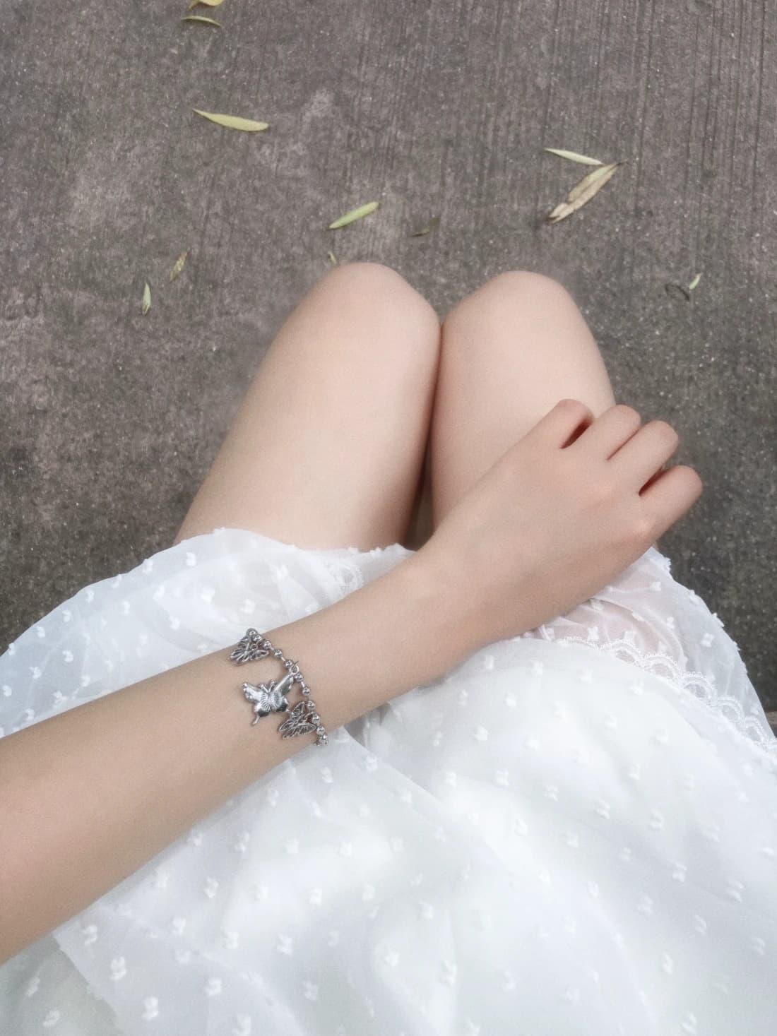 Butterfly blossom bracelet