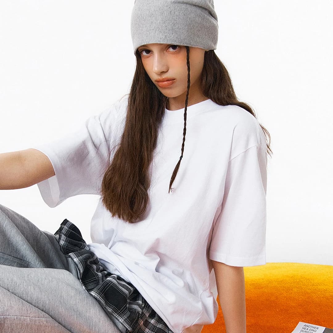 BASIC LINE OVER FIT T-SHIRT (4color)