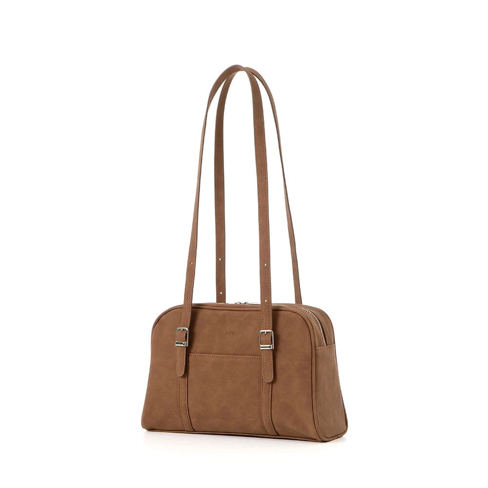 DEVA BAG - SUEDE BROWN