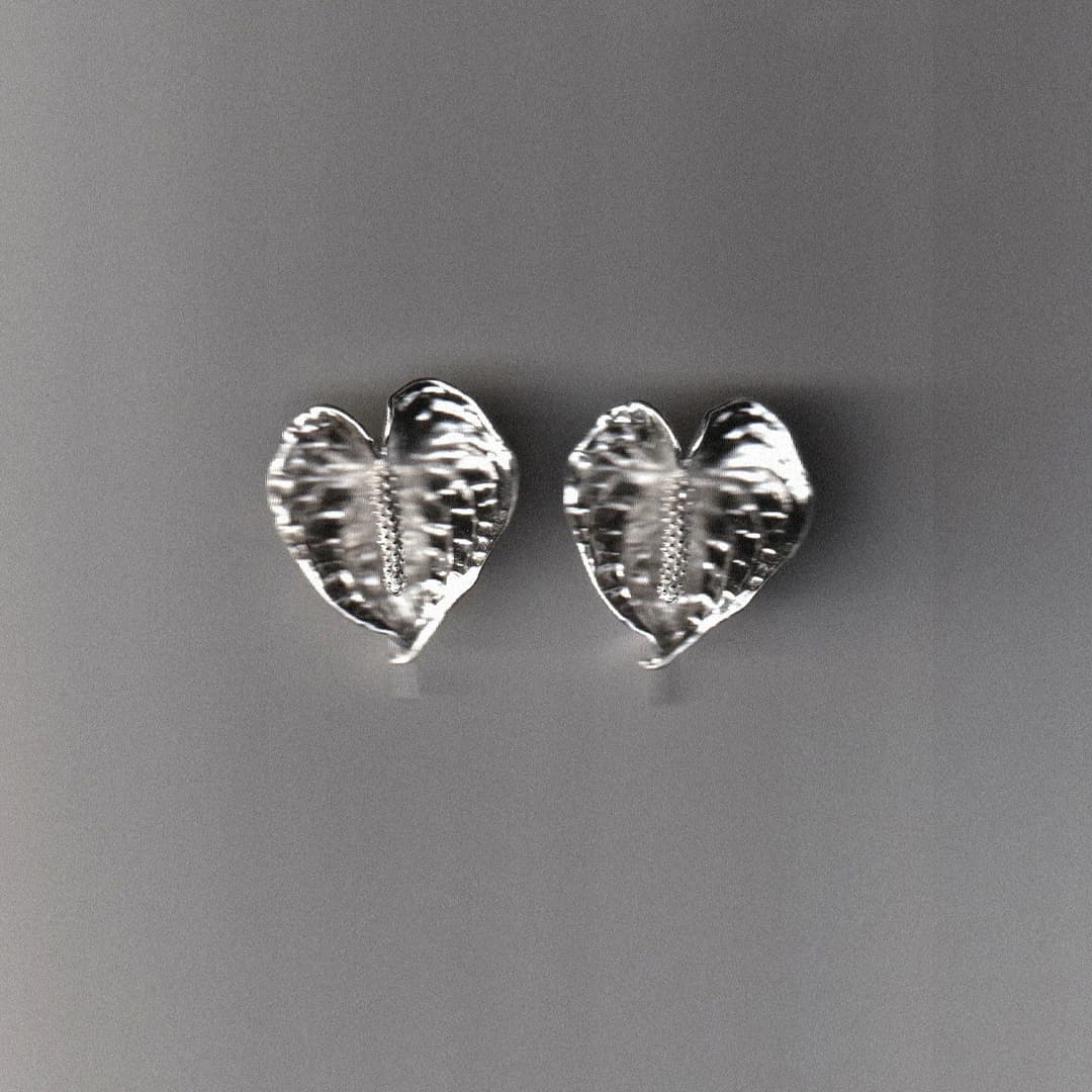 ANTHURIUM EARRINGS