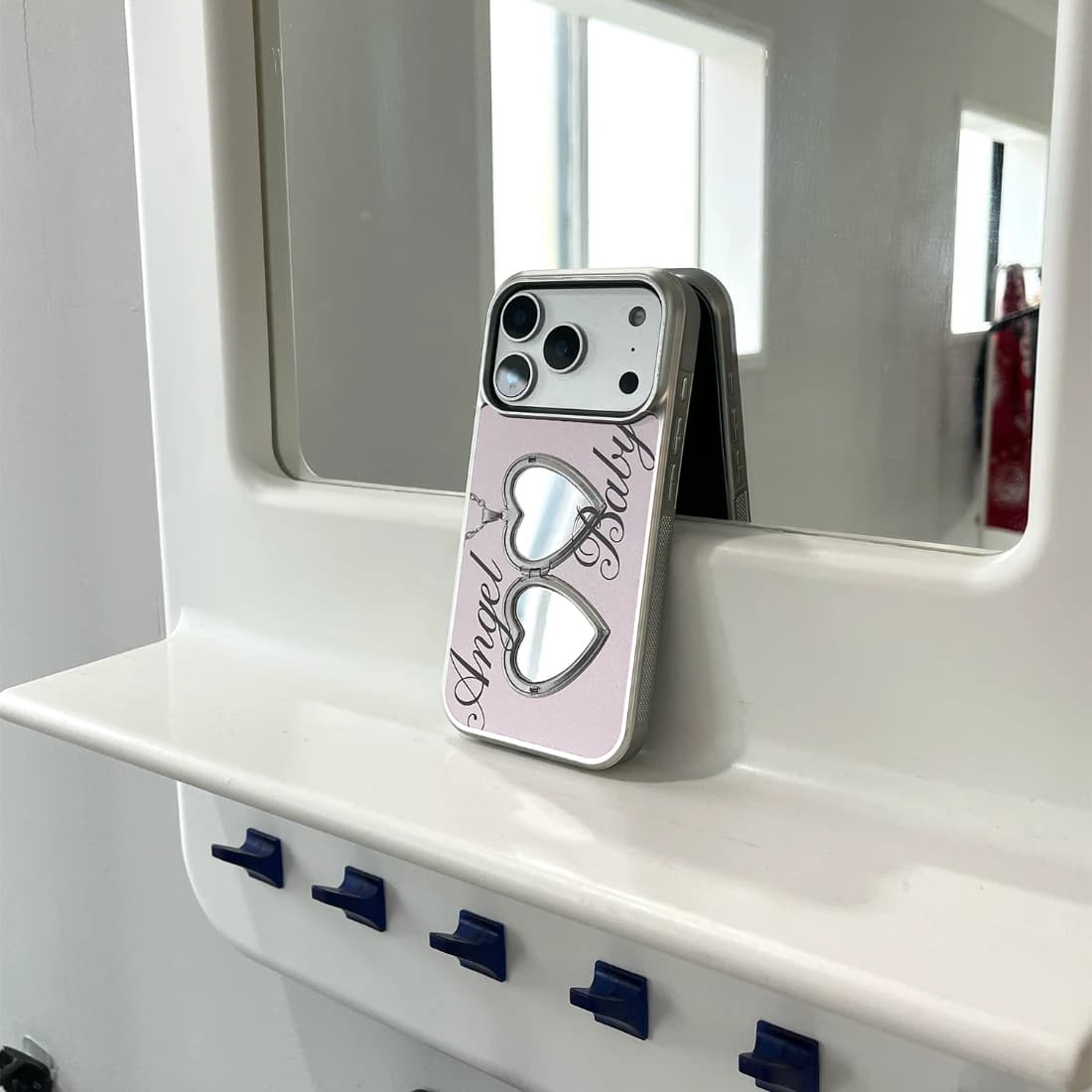 Angel Baby • Baby Pink • Mirror Bumper Case