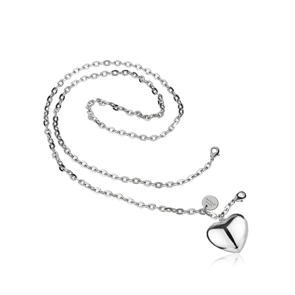 Long chain Heart Charm Strap
