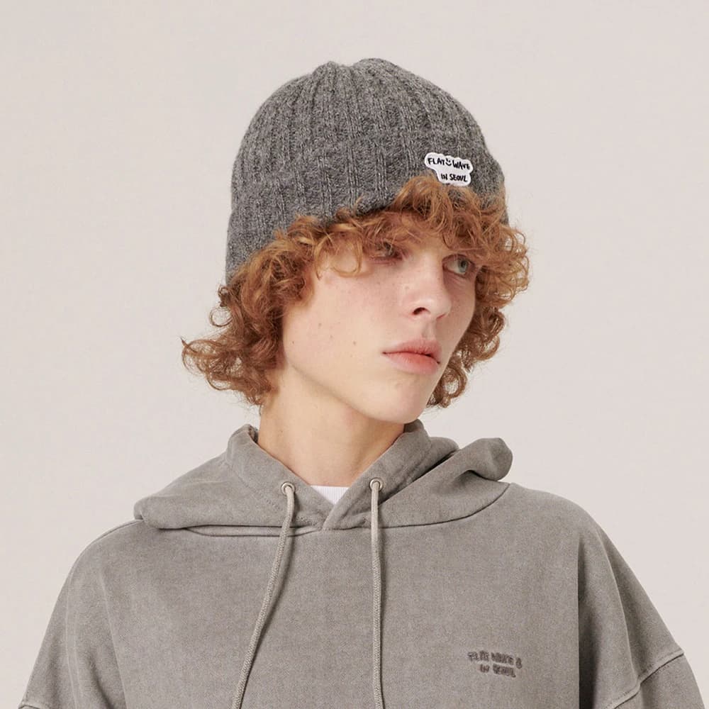 Baii Beenie Charcoal