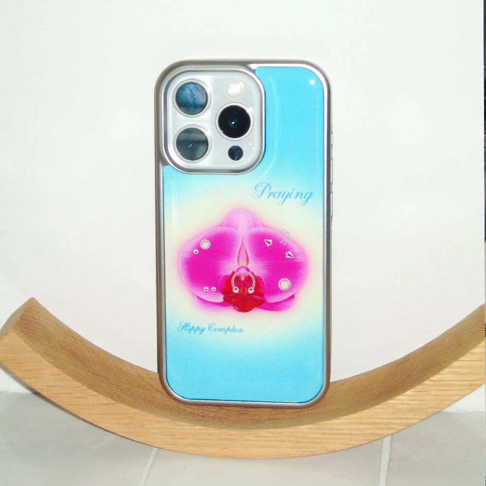 【MagSafe対応】 Aqua Orchid Case