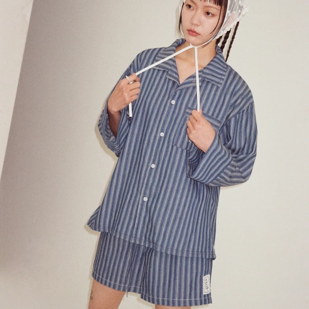 Stripe Pajama Shirt