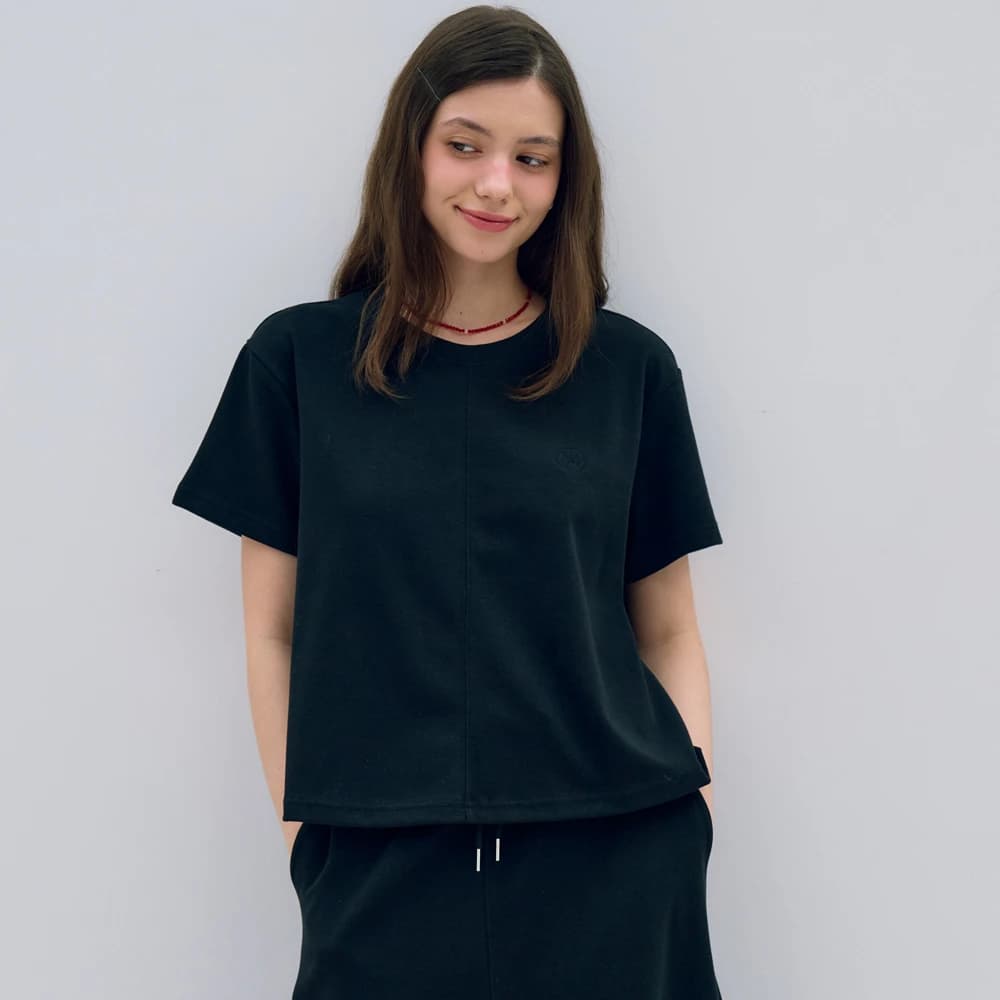 MET daily modern T-shirts Modern black