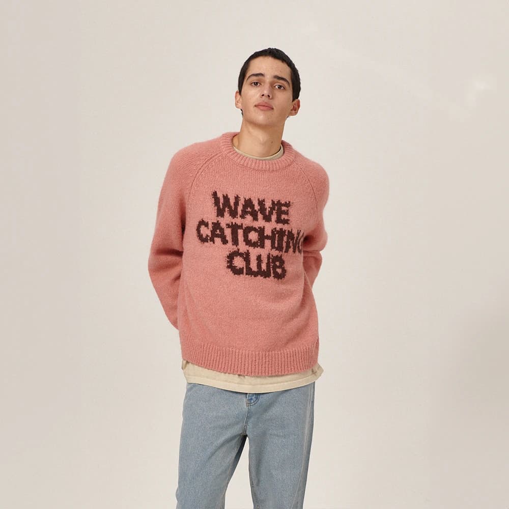 Nixe Round Knit Pink