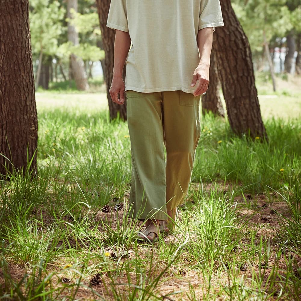 Roam Wide Pants Khaki