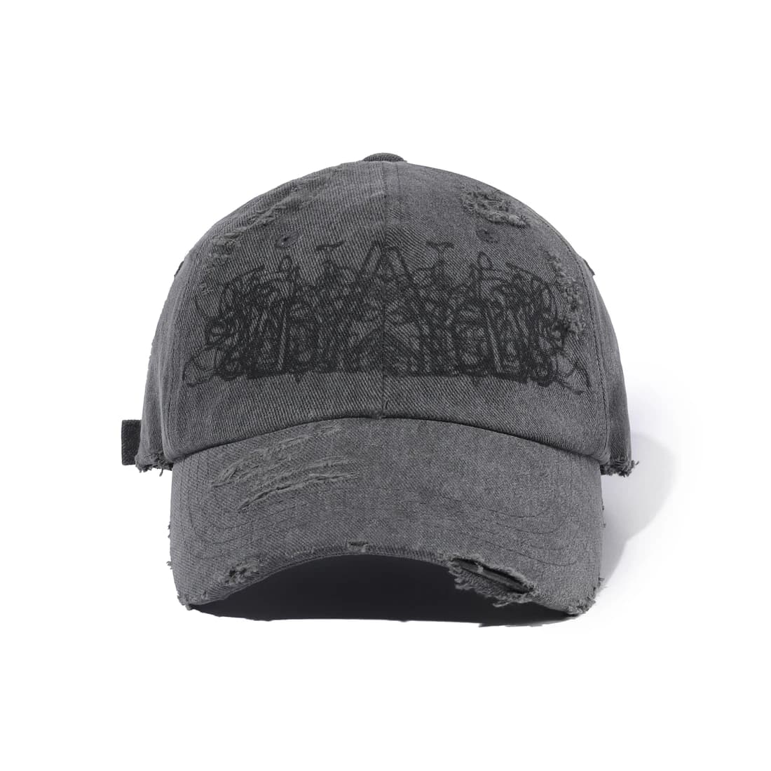 BLAVKNESS LOGO CAP_GRAY