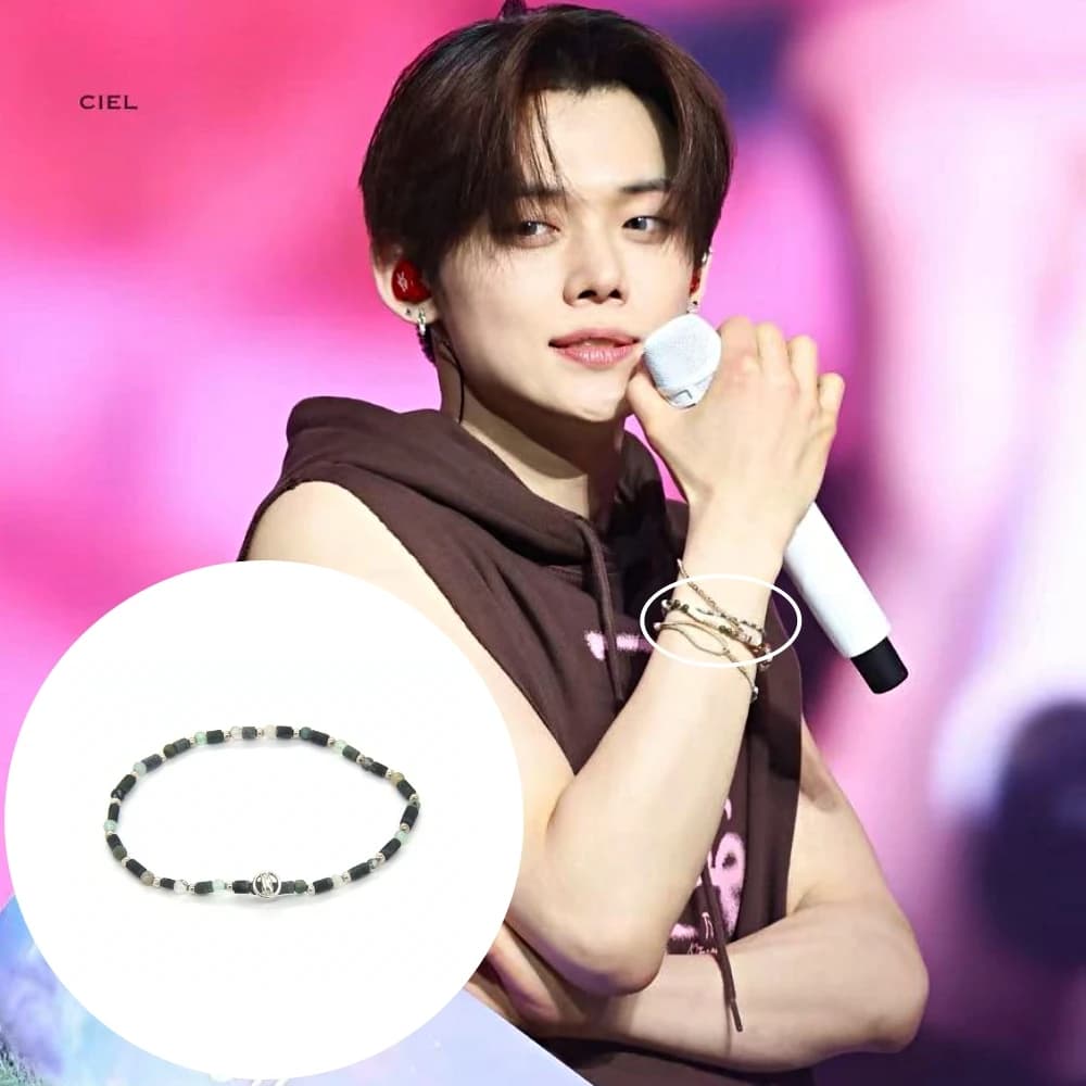 [CCNMADE][TXT] Always Gemstone Urethane Bracelet