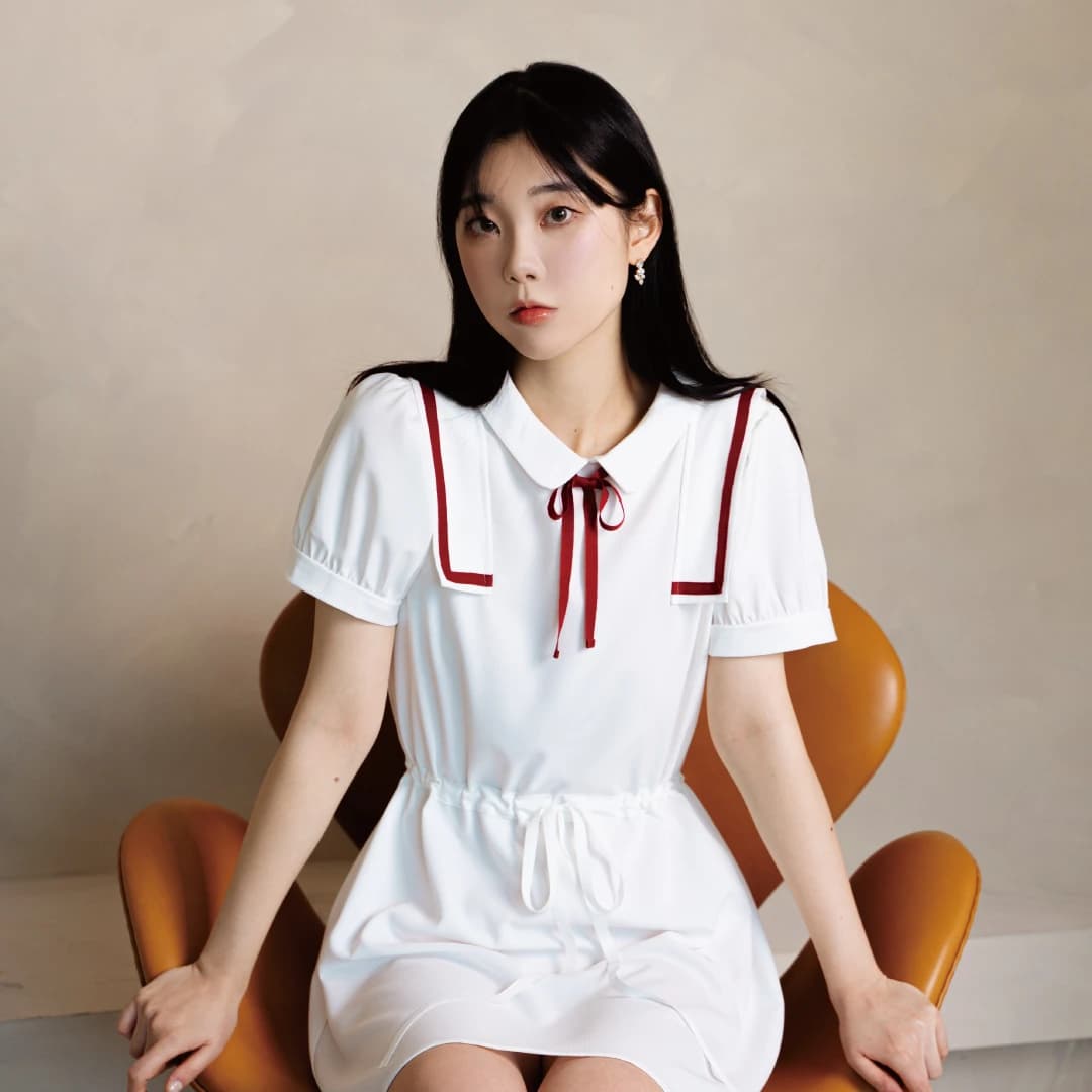 Dorothy dress(White)