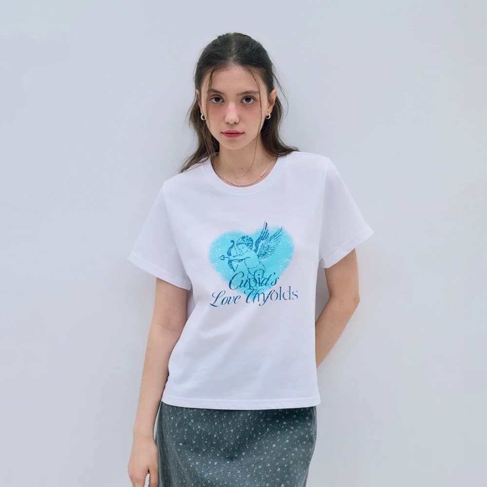 MET crack cupid T-shirts Vintage white