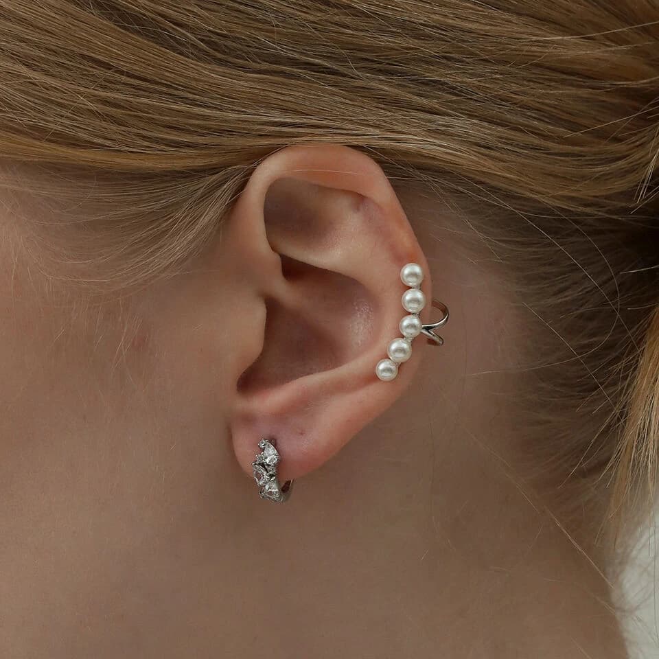 [Silver925] Holyrood Line Ear cuff