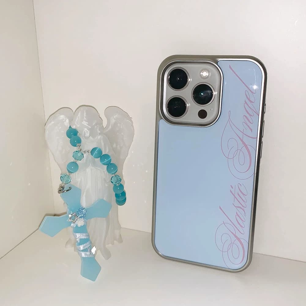 【MagSafe対応】 Plastic Angel Case_Blue