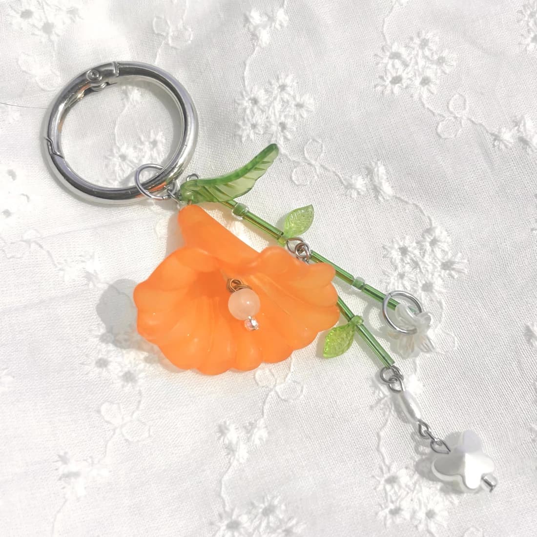 [TOKOTOKO]ノウゼンカズラ キーリング