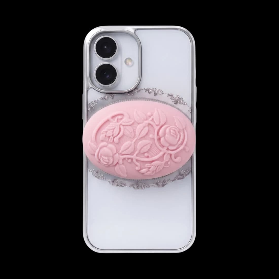 soap popsocket pink rose