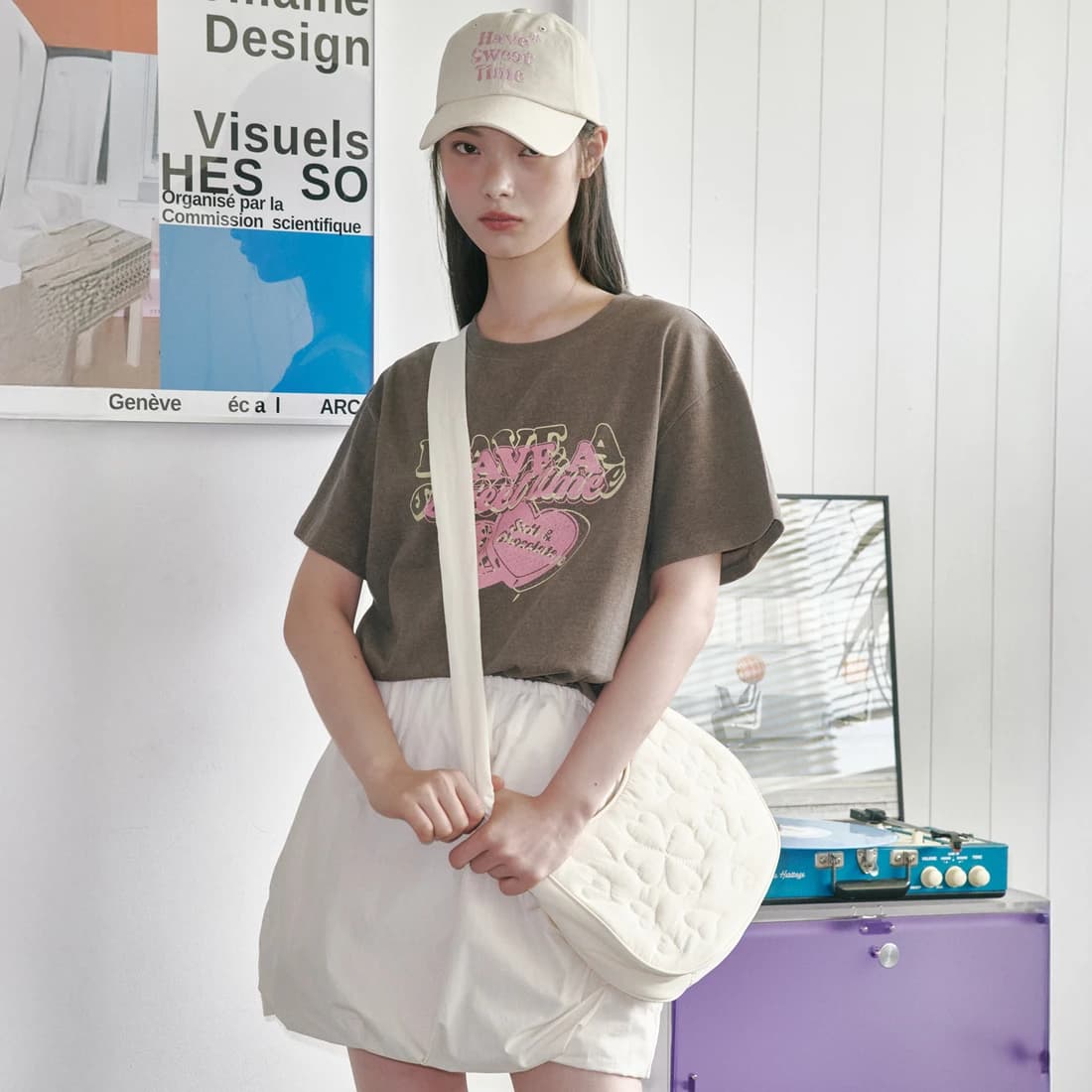 [HAST] Clovy Shoulder Bag - Ivory