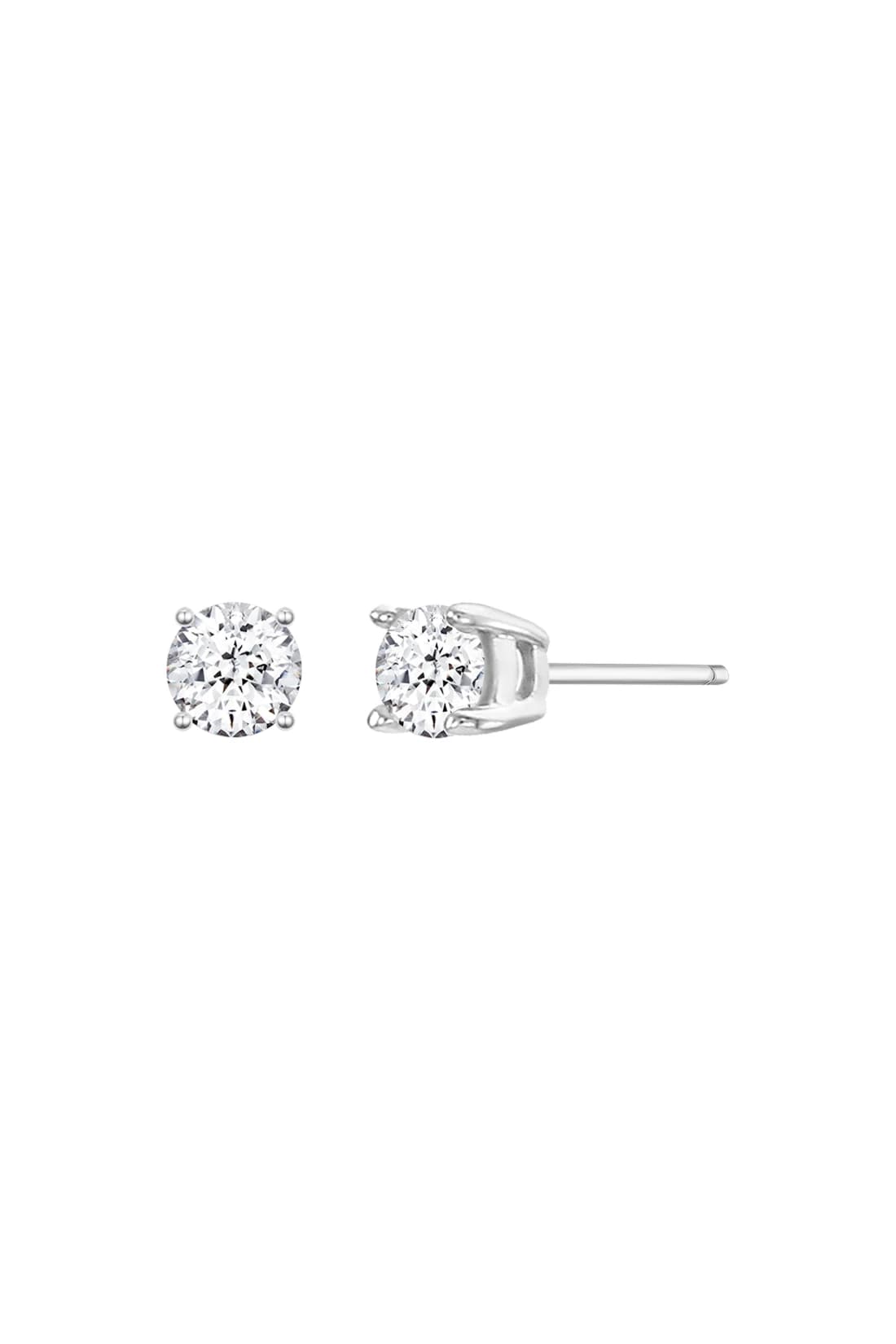 4mm Cubic Earrings