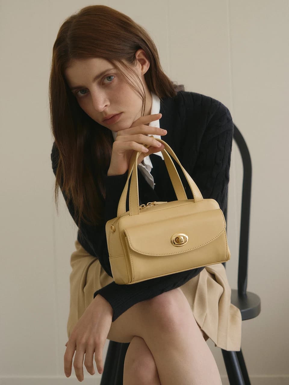 CAMILLA TOTE BAG (butter)