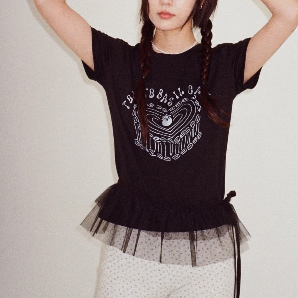 Love Cake T-shirt_Black