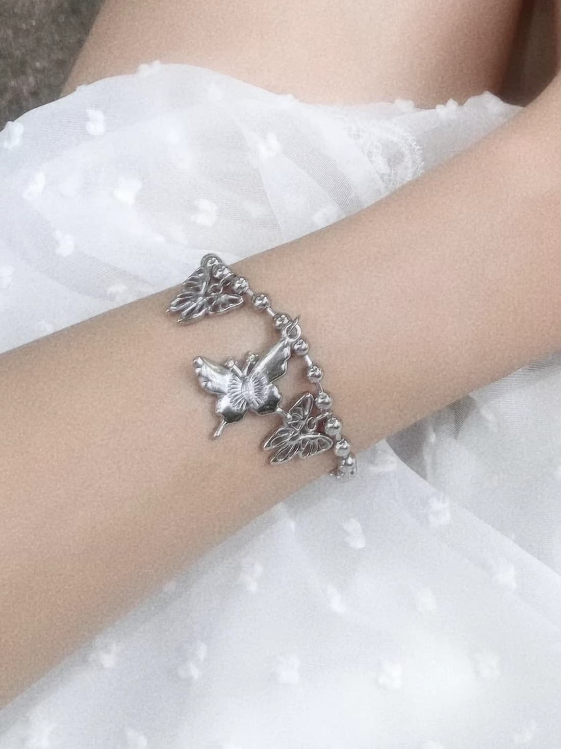 Butterfly blossom bracelet