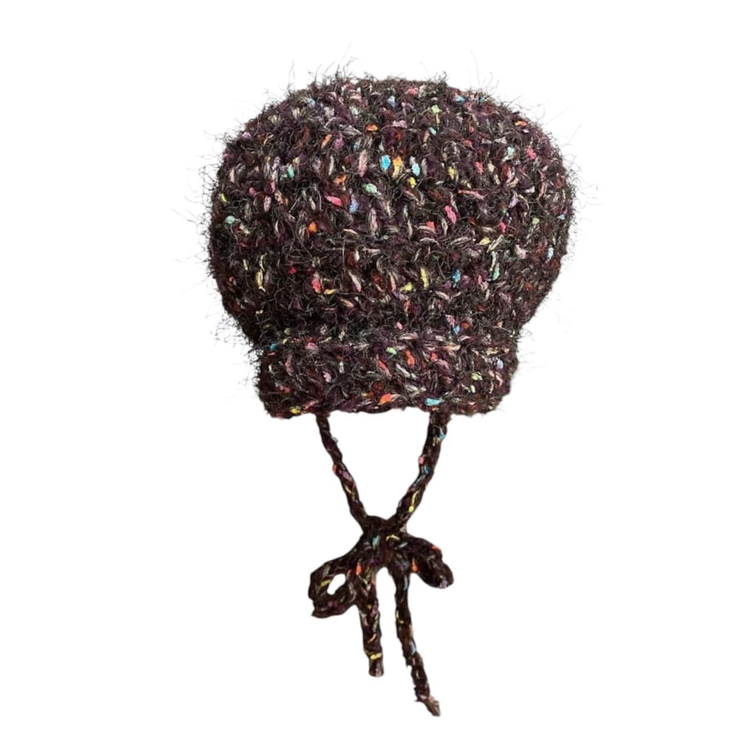 Tweed Black Bucket Hat