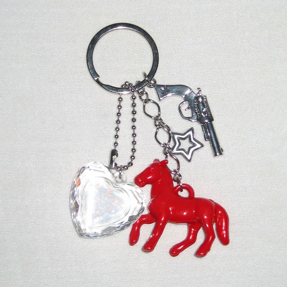 【キーホルダー】Cowgirl Keyring