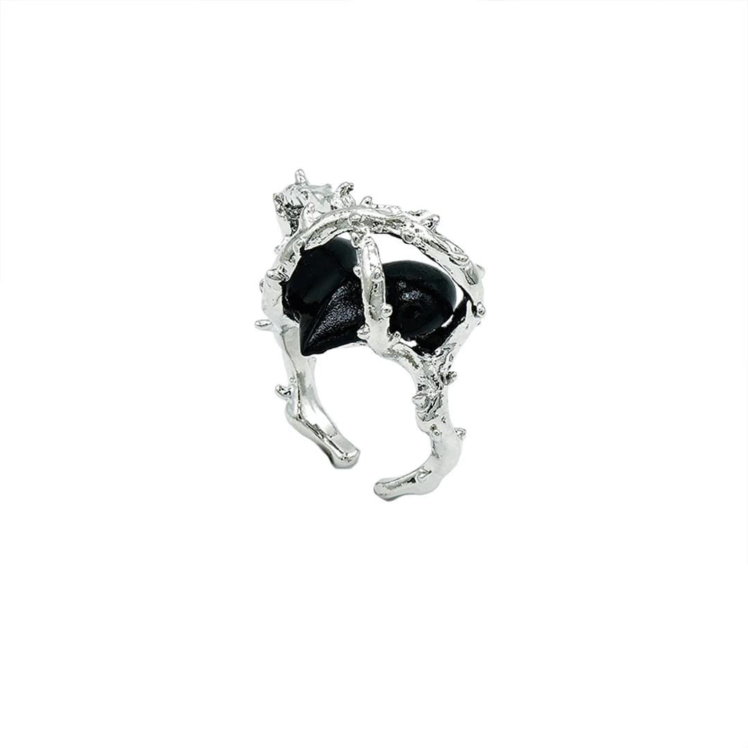 Devil punk Ring [black]