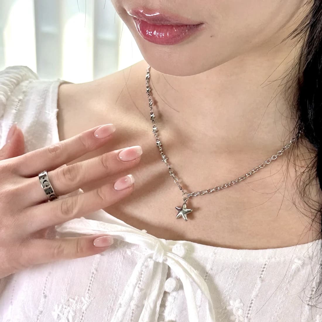 Star dust necklace