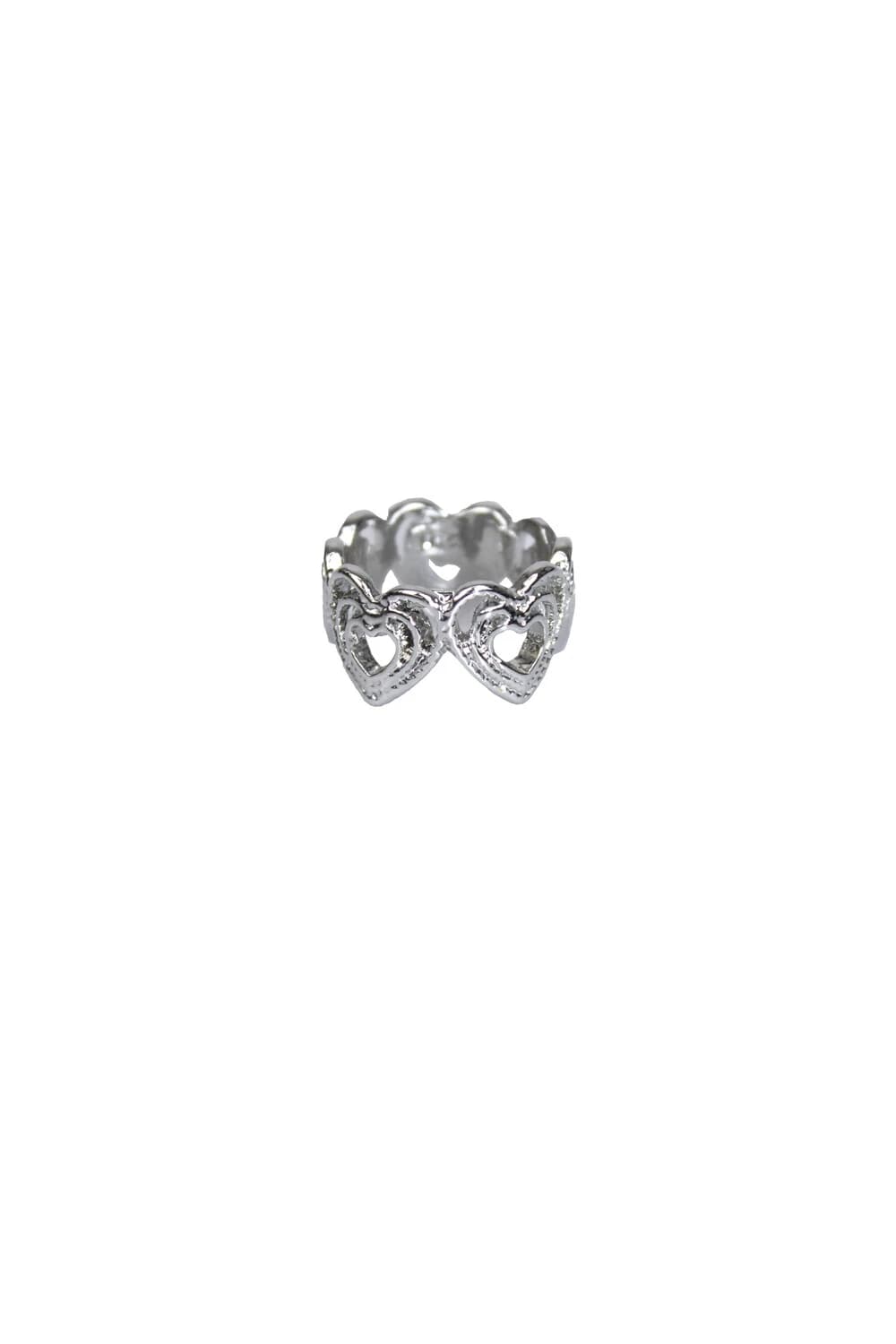 歲寒松柏 Heart bold ring