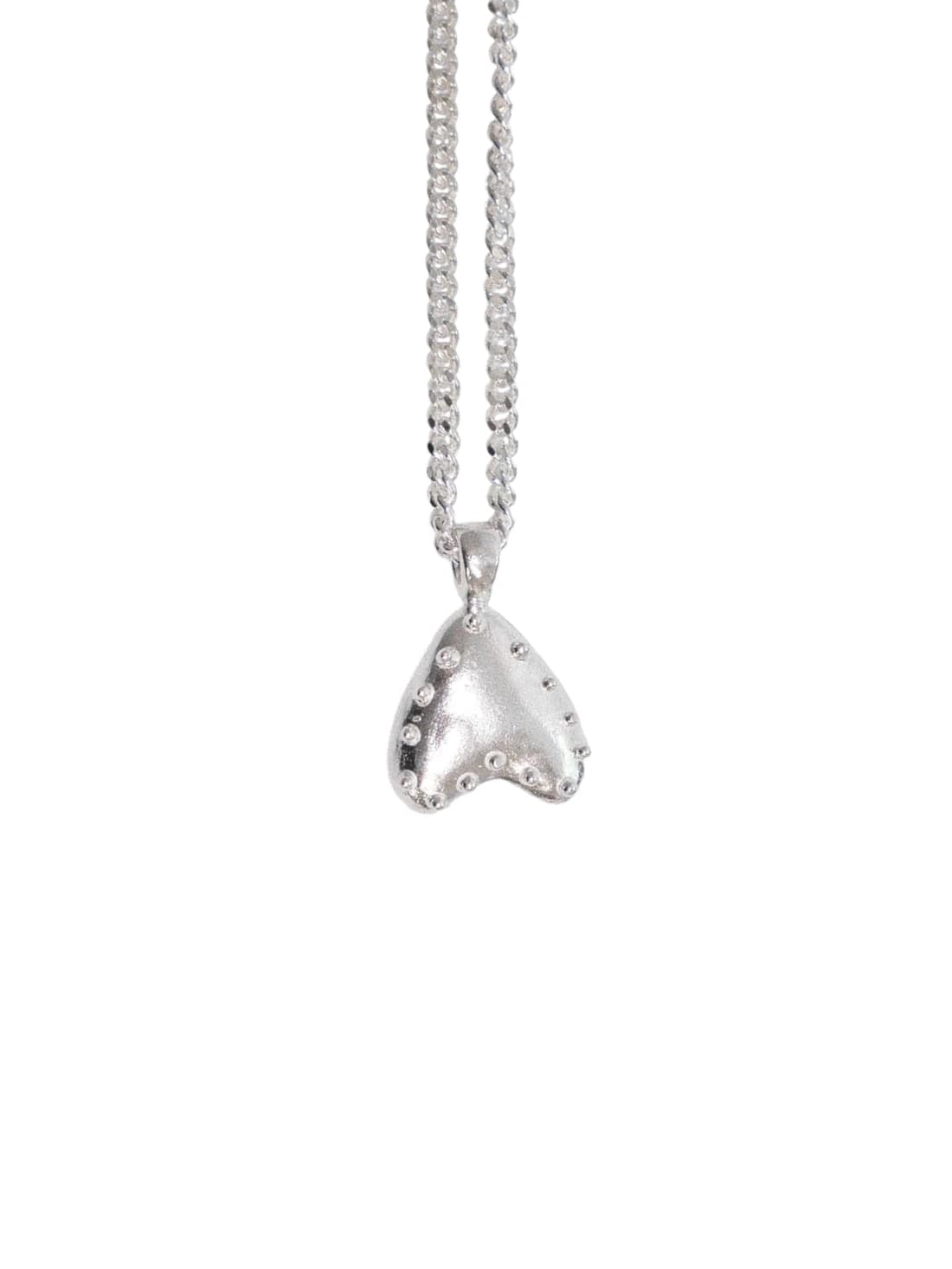 Dotty heart necklace