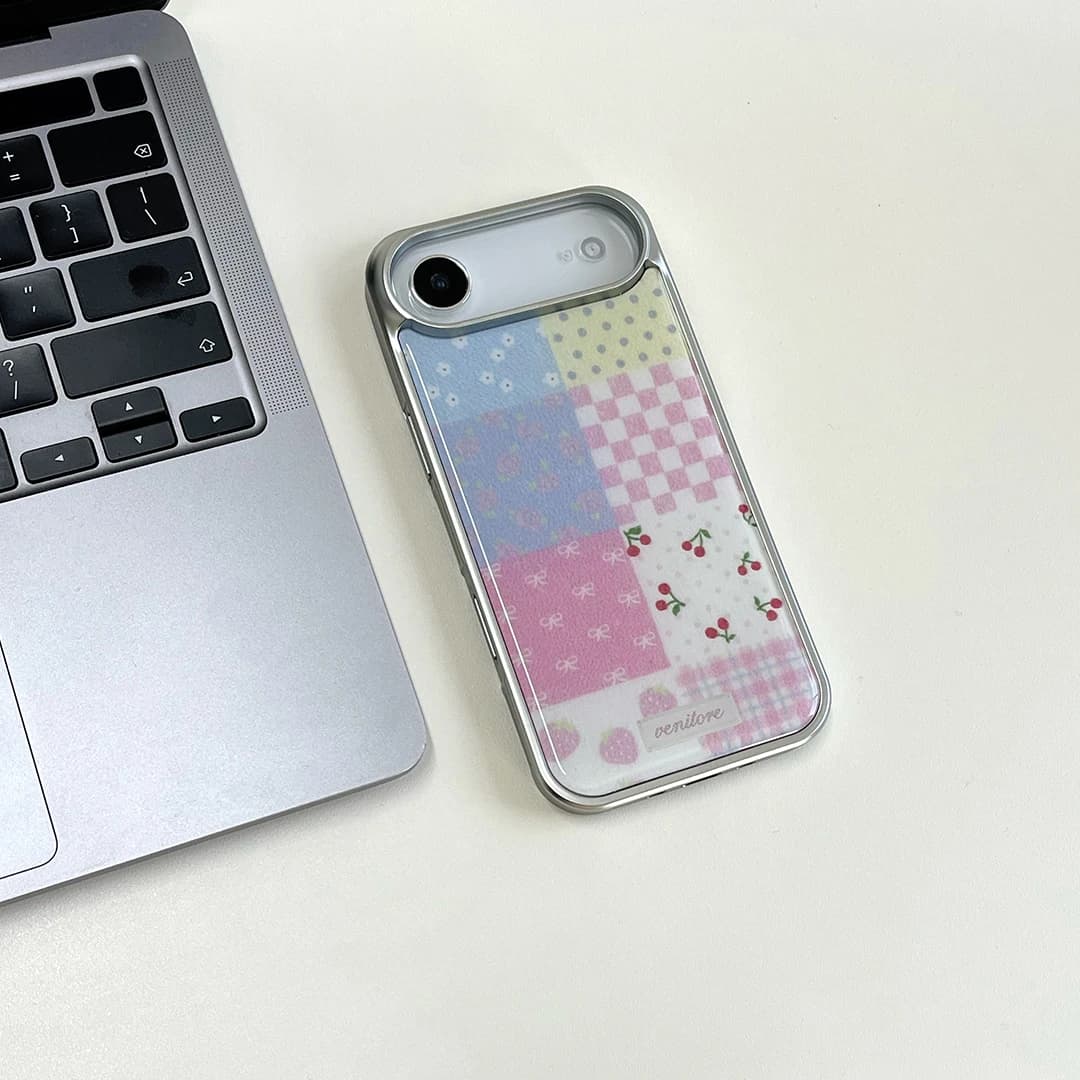 Knit Patchwork Case - small patch