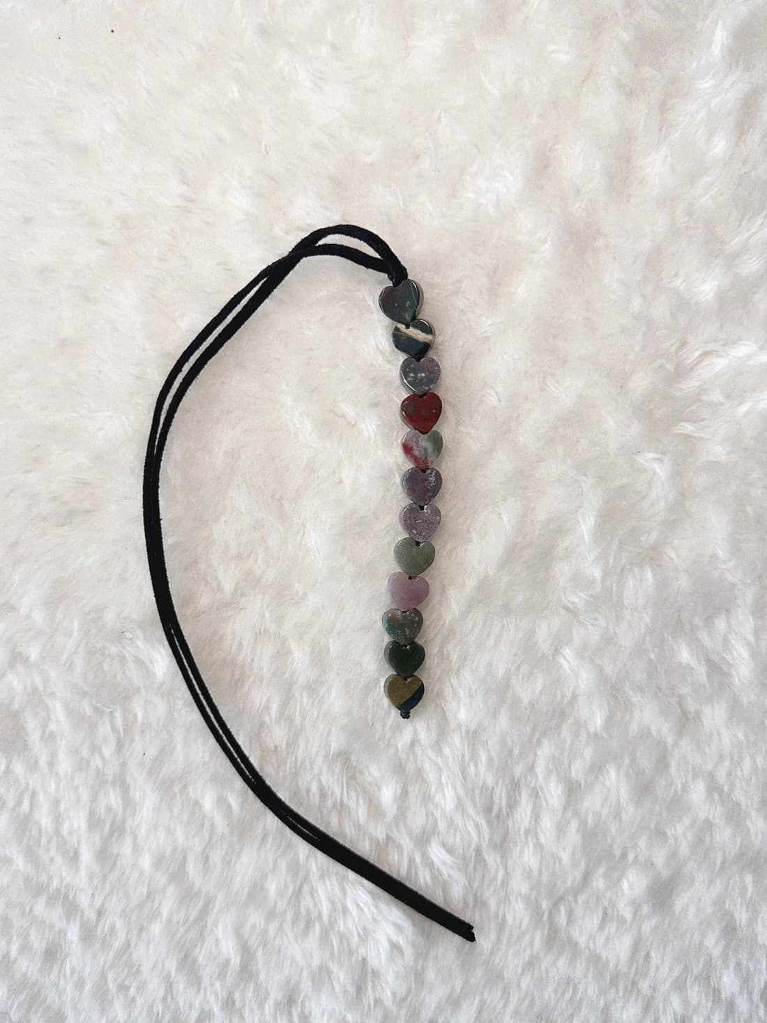 Heart Stone Keyring
