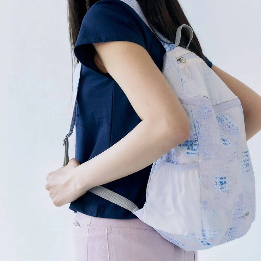 Floret backpack - Misty blue